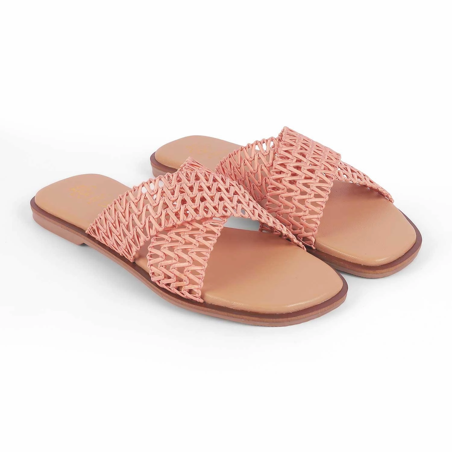 Flat Slingback Shoes Uk Tresmode Lace Pink Women's Dress Flats