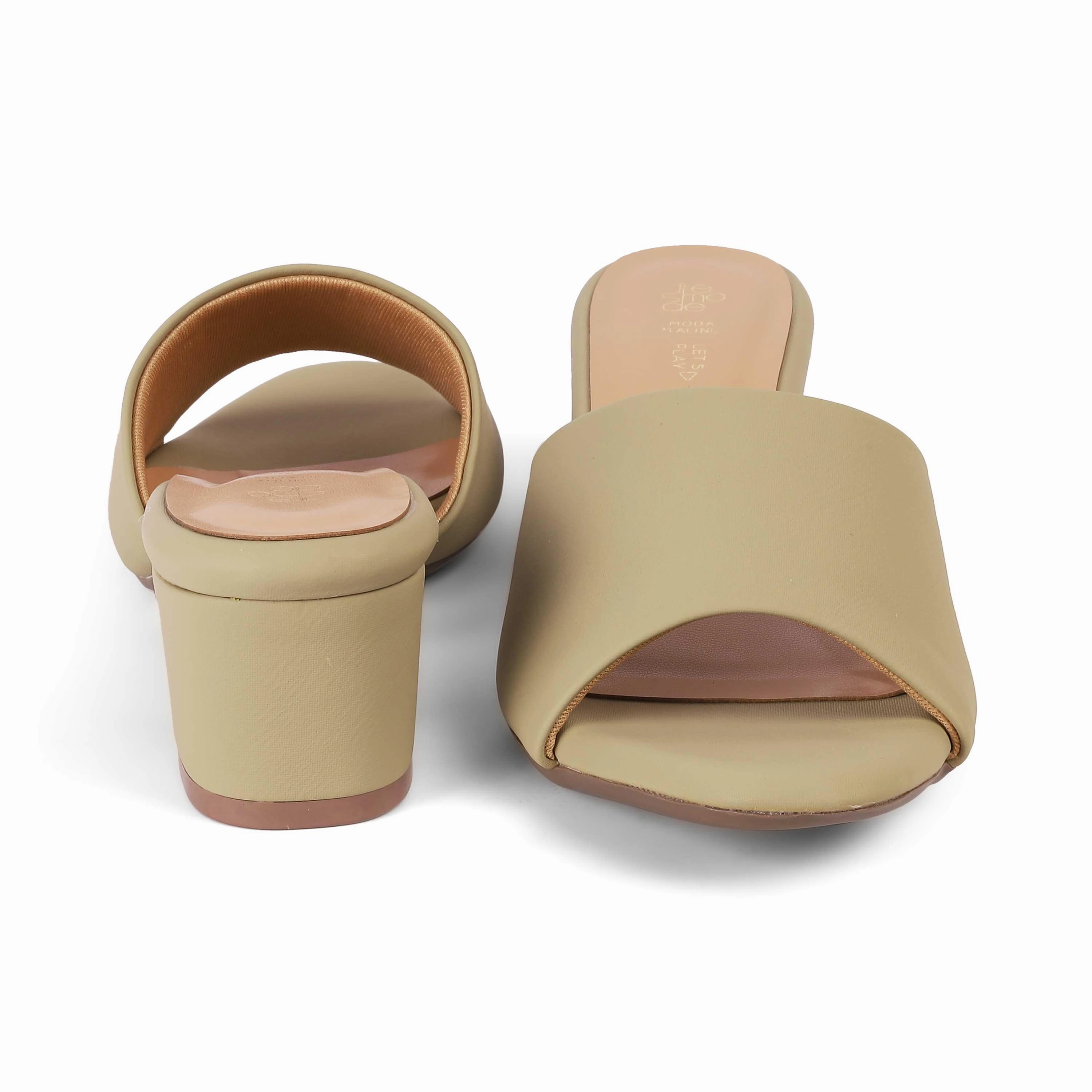 Sandals Dunn River Tresmode Lismule Green Women's Casual Block Heel Sandals