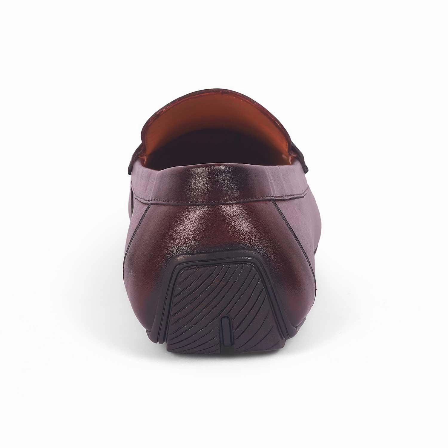 Felisha Loafers Tresmode Monto Wine Men's Leather Penny Driving Loafers