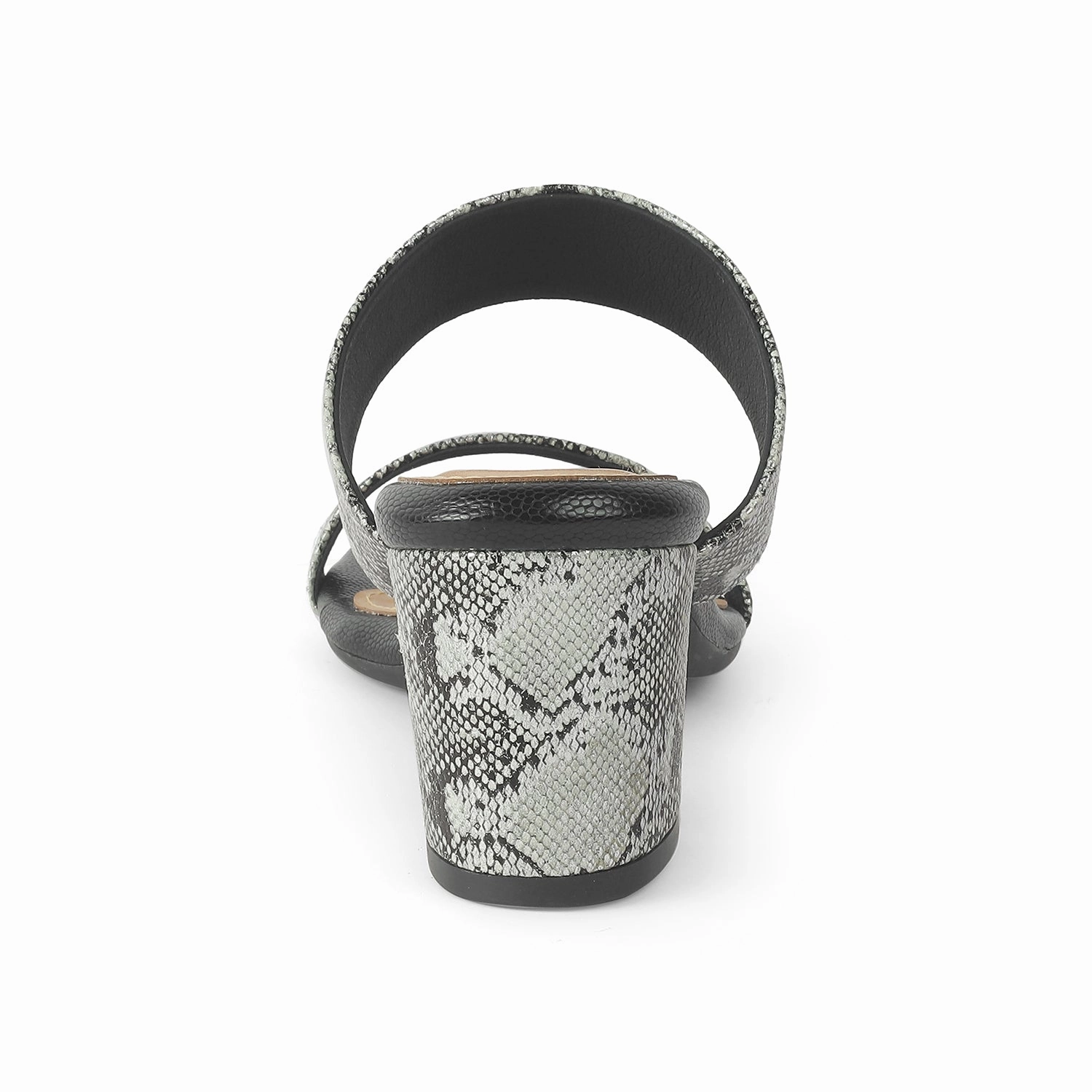 Tresmode Rentu Pewter Women's Dress Block Heel Sandals Orson Sandals