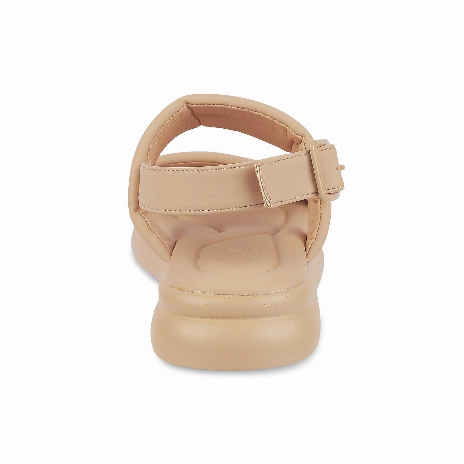 Tresmode Sanform Camel Women's Casual Platform Flats Slingback Flats Shoes