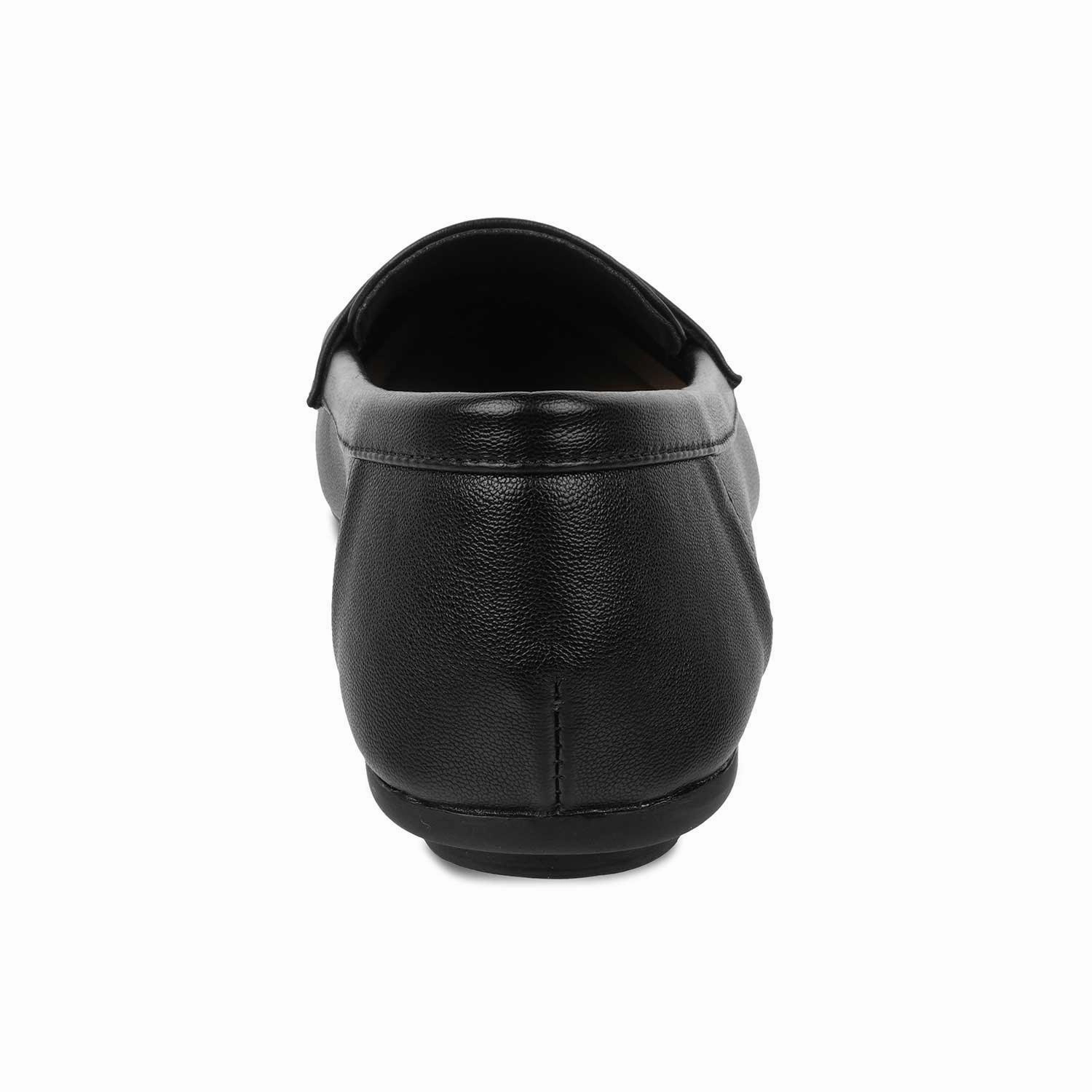 Tresmode Snappy Black Women's Casual Loafers Gravis Loafers