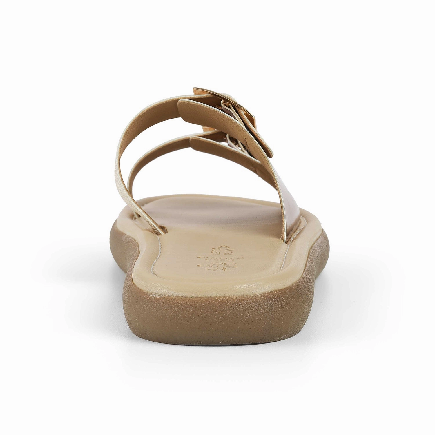 Tresmode Terra Champagne Women's Dress Platform Flats Jeans And Flat Shoes Outfit