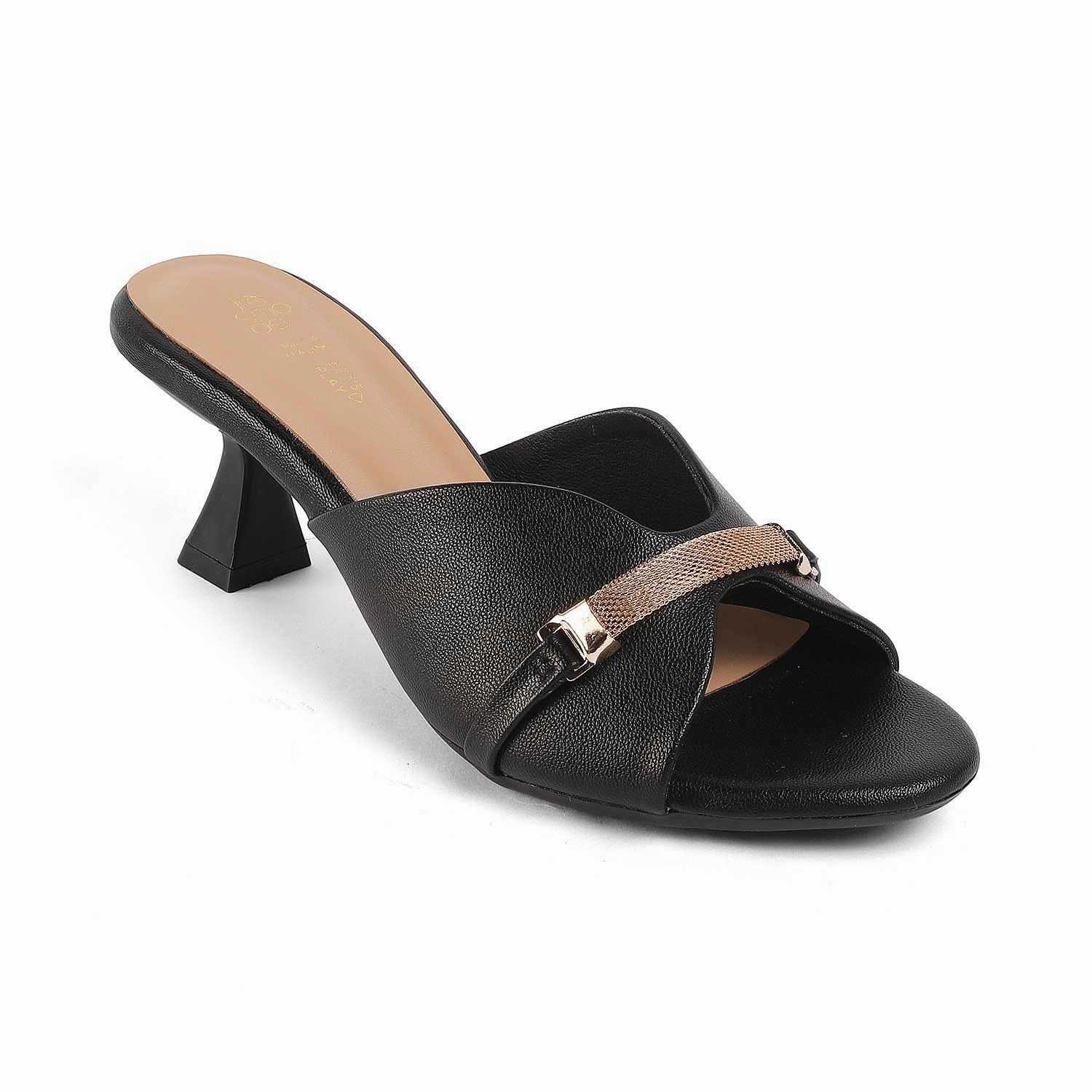 Pikolinos Sandals Tresmode Trigger Black Women's Dress Heel Sandals
