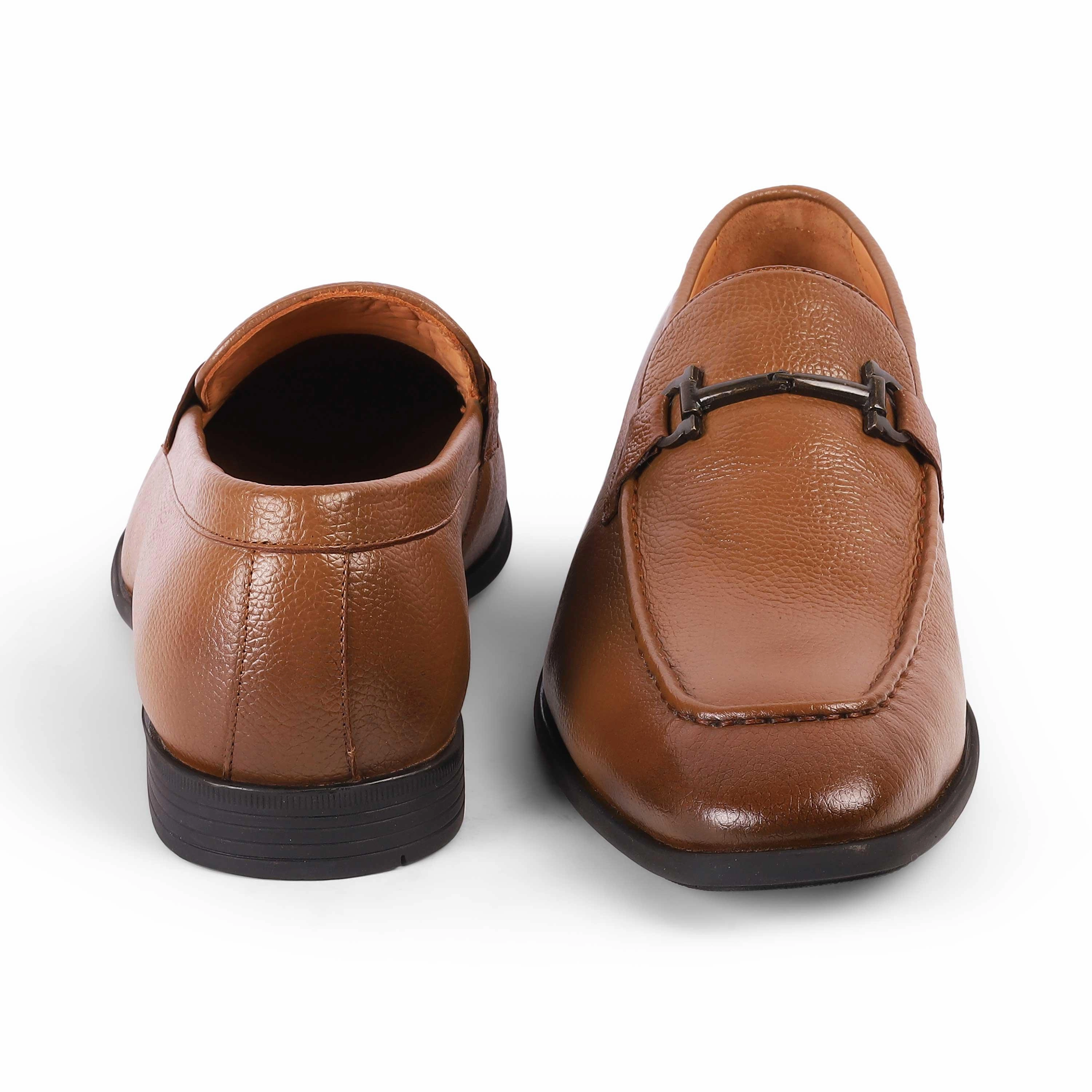 Heels Loafers Tresmode Umac Tan Men's Leather Loafers