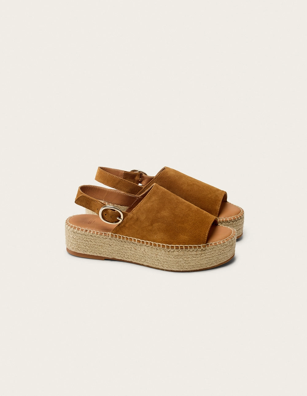 Cole Haan Cloudfeel Espadrille Wedge Espadrilles Maya - Sude ambre