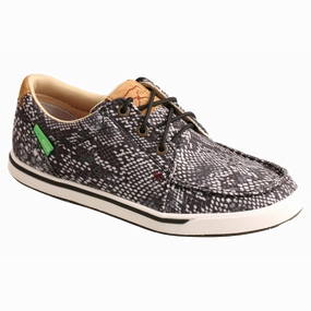 Gq Tennis Shoes Twisted X Ladies Kicks Snake Print Shoes WCA0045