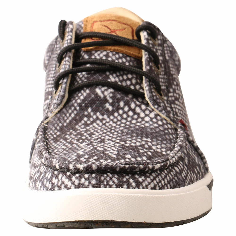 Twisted X Ladies Kicks Snake Print Shoes WCA0045 Minimalist Tennis Shoes