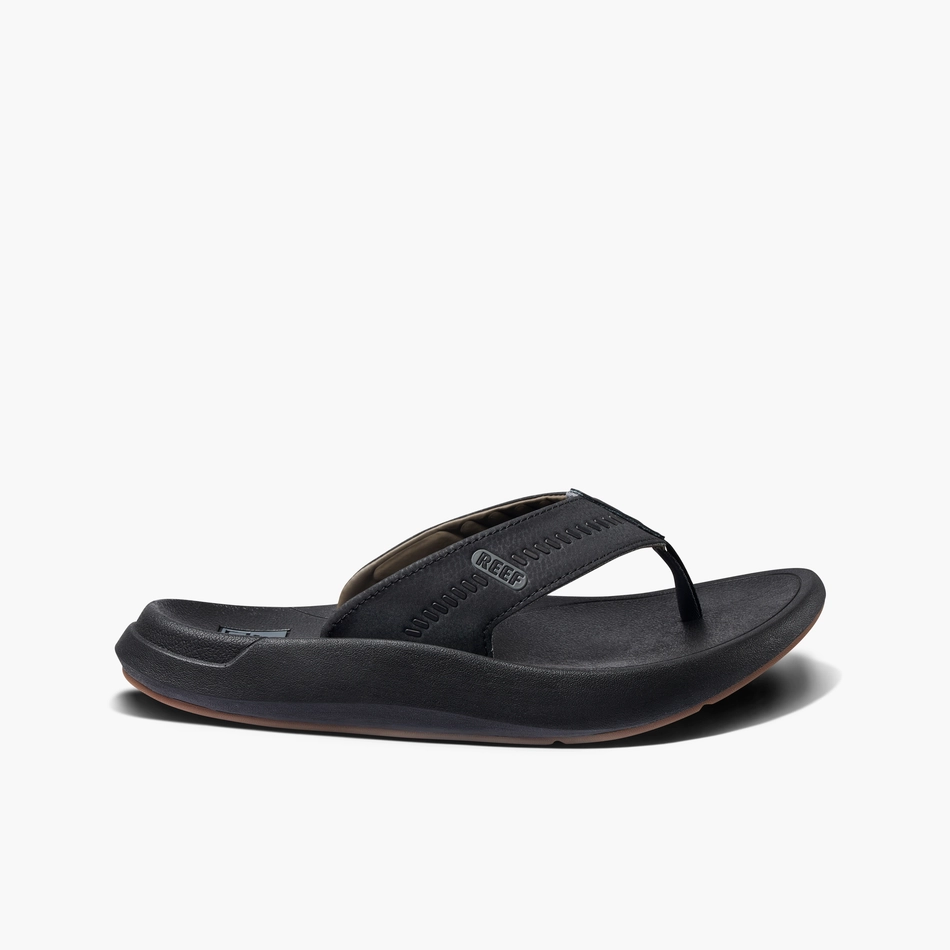 Baby Jelly Sandals REEF Swellsole Cruiser Sandal-Black/Grey