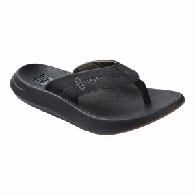 Buckle Platform Sandals REEF Swellsole Cruiser Sandal-Black/Grey