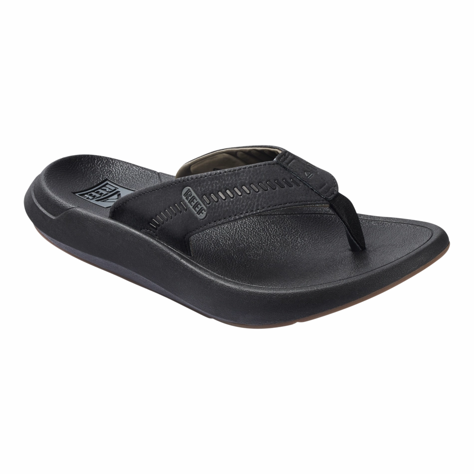 Chaco Sandals Z Cloud REEF Swellsole Cruiser Sandal-Black/Grey