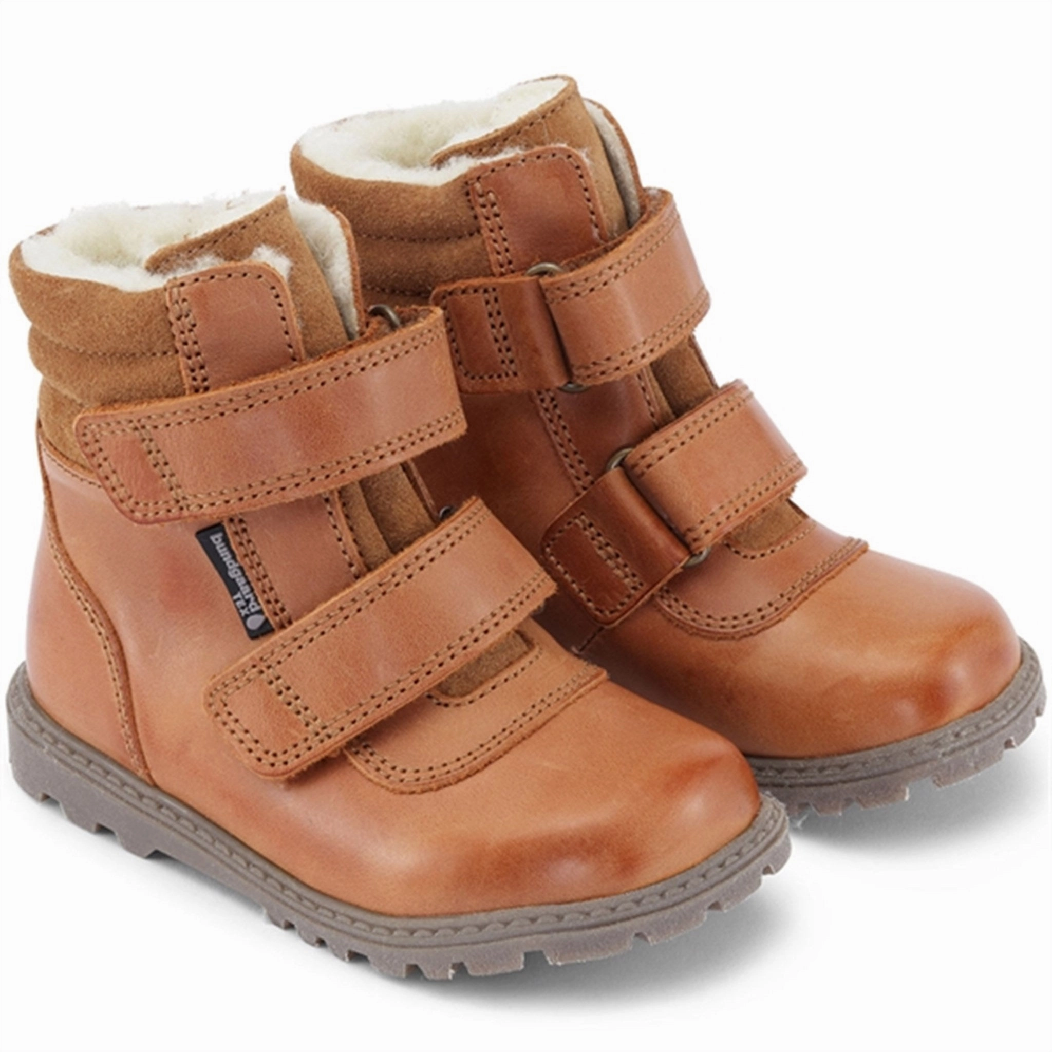 Bundgaard Tokker TEX Winter Boots Tan WS Boots With A Buckle