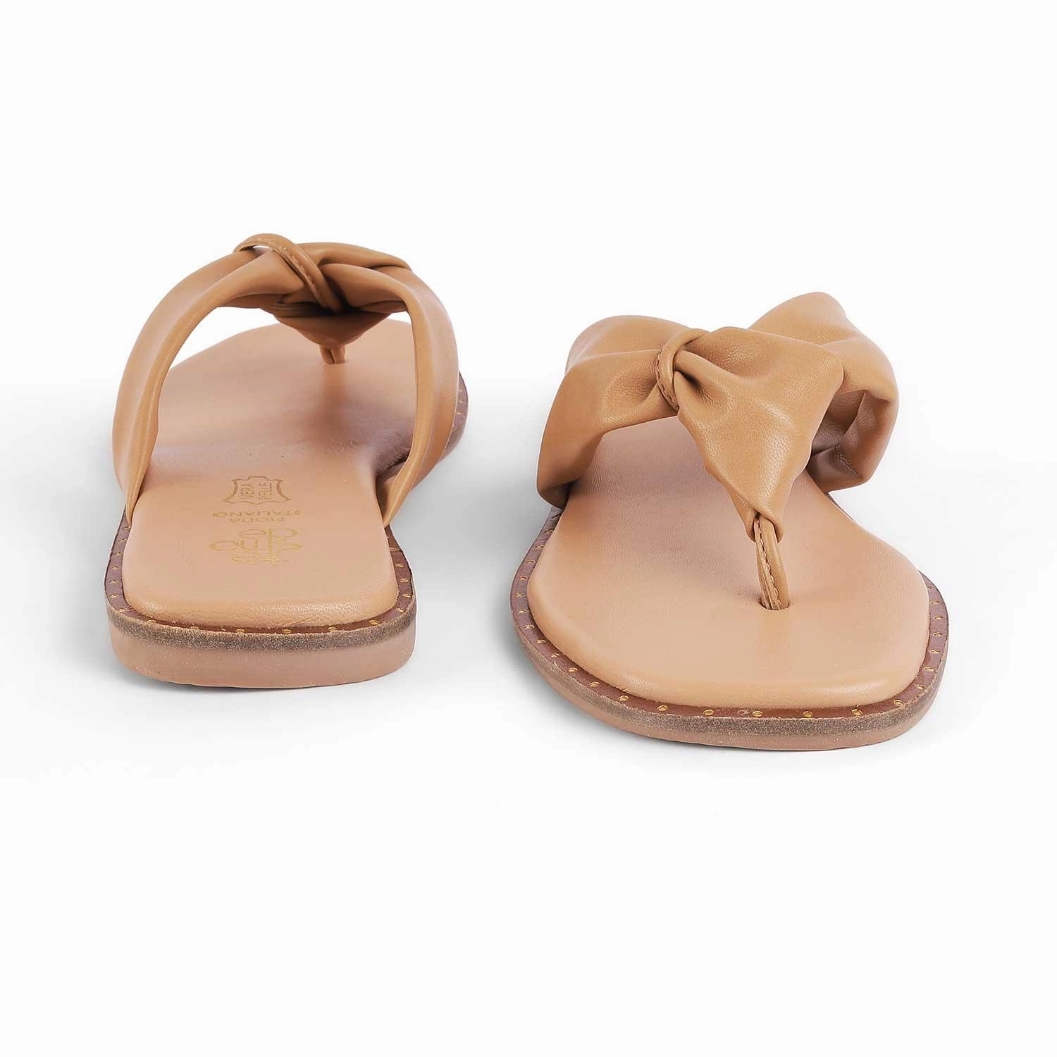 Tresmode Tie Tan Women's Casual Flats Flat Shoes Called