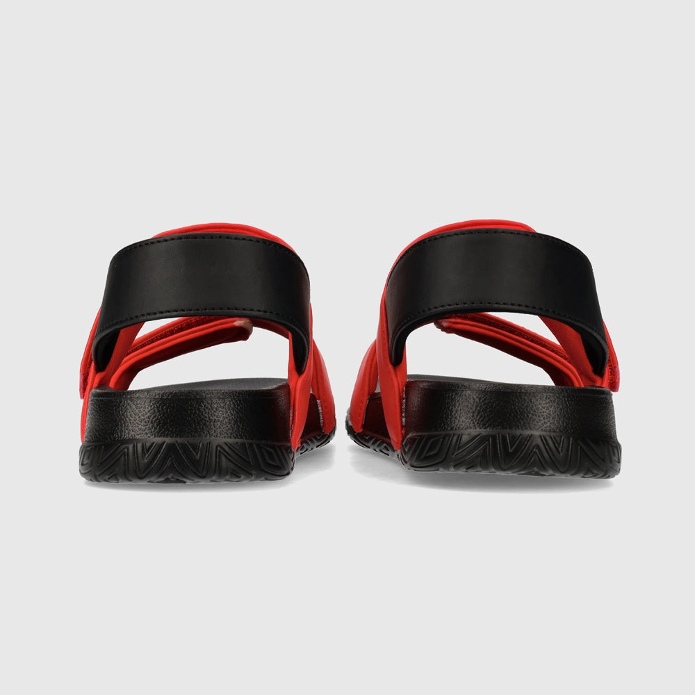 Umbro Youth Embossed Strap Sandals Red Y2k Slides