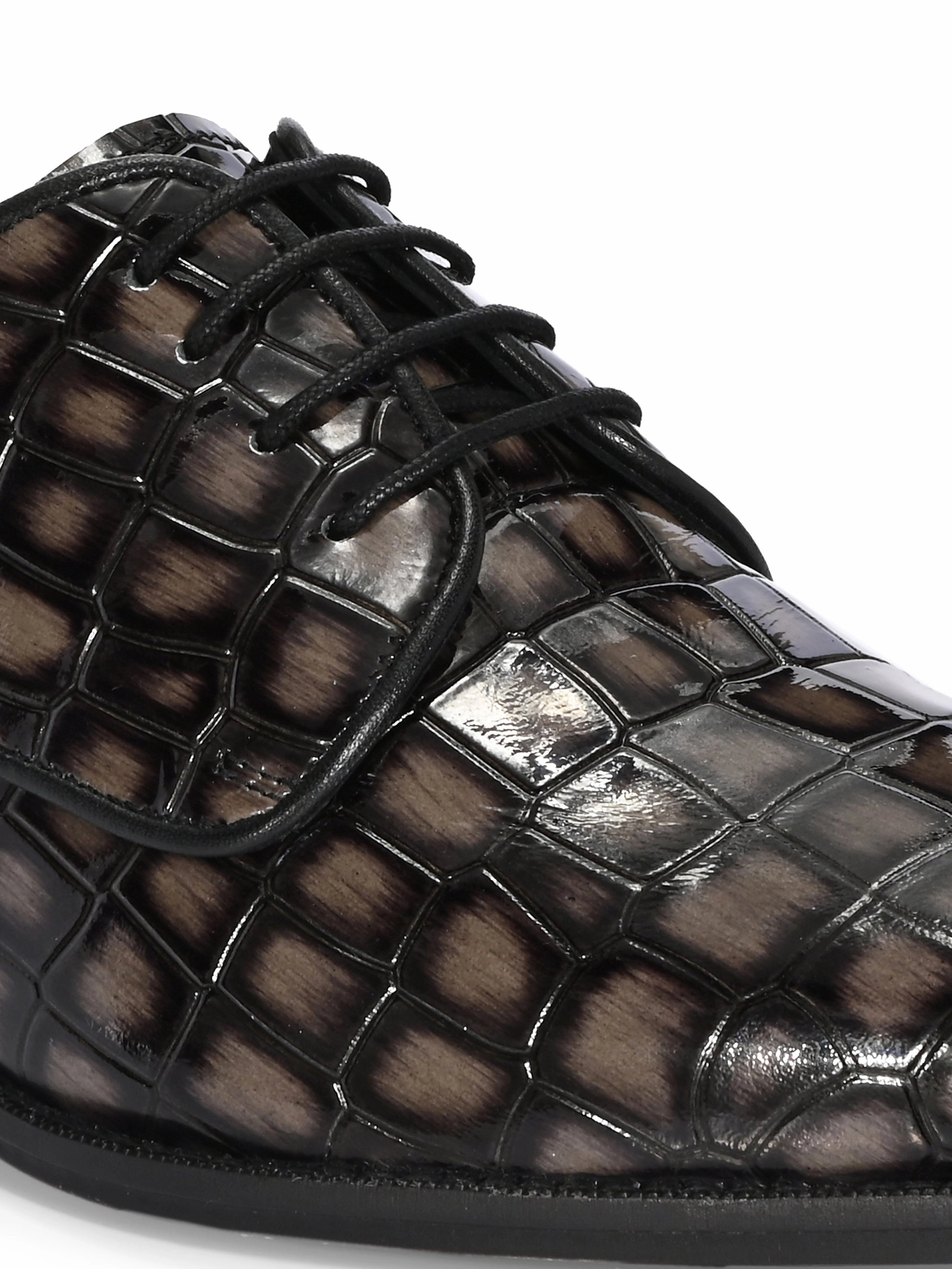 Louvre Leather Party Derby Offroad Lace-up Shoe