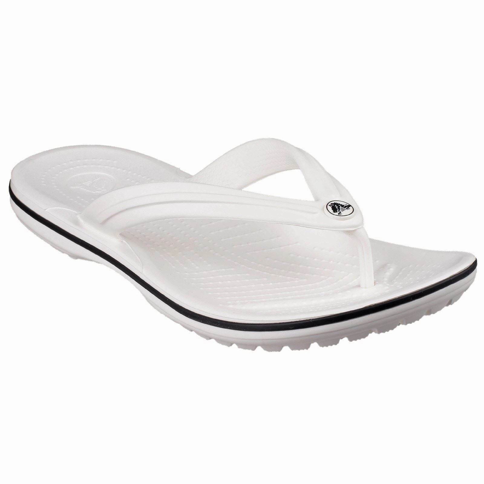 Flip Flops With Cushioned Sole Unisex Crocs 11033 Crocband Flip Flops