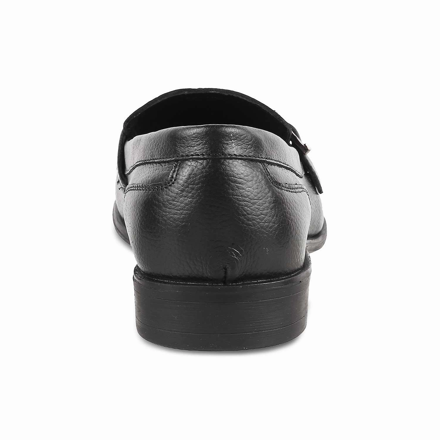 The Heiden Black Men's Leather Loafers Tresmode Loafers Amazon