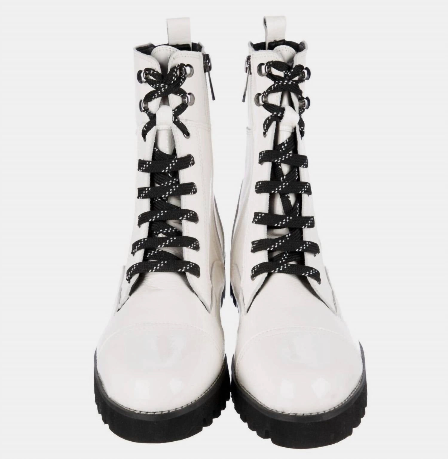 Best Platform Combat Boots Women's Easeci Combat Boot In White