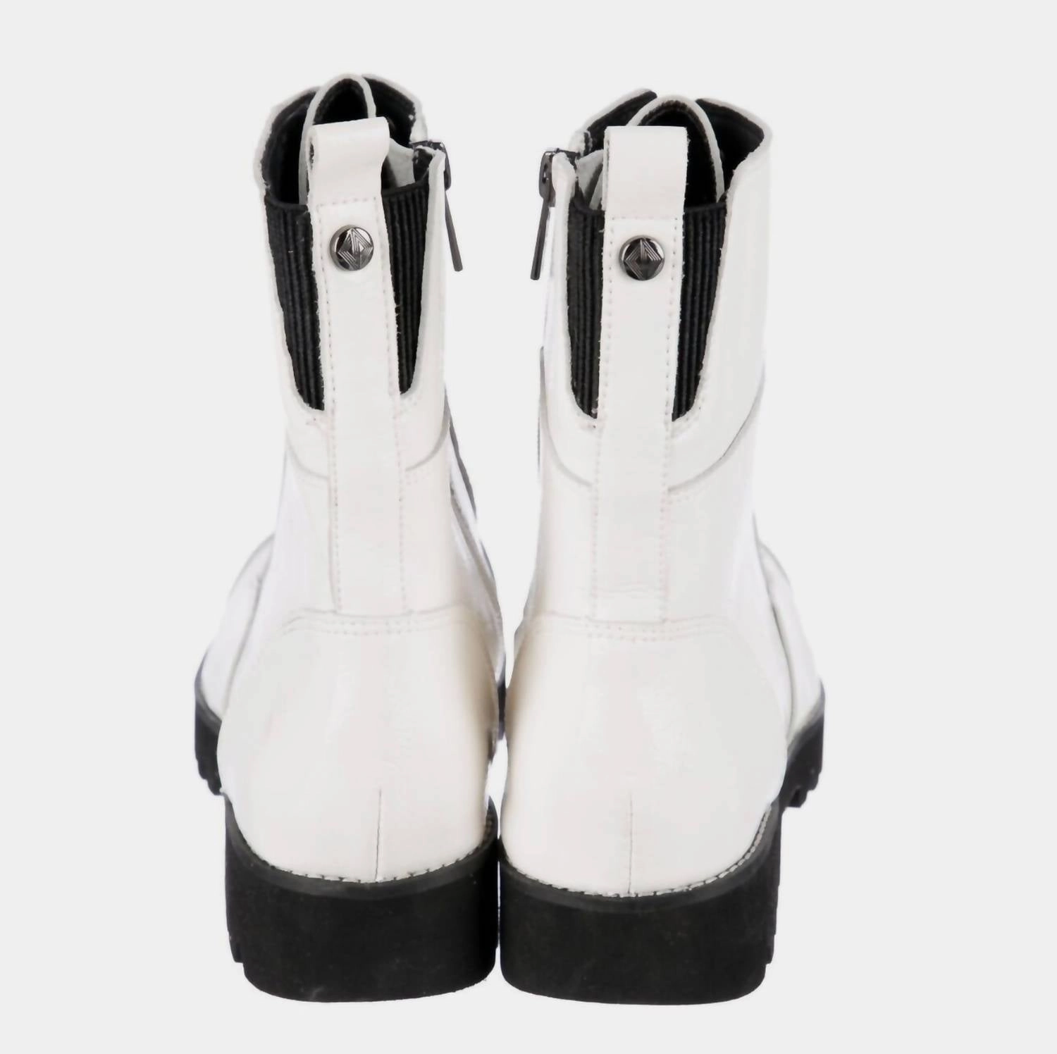 Combat Boots Tan Women's Easeci Combat Boot In White