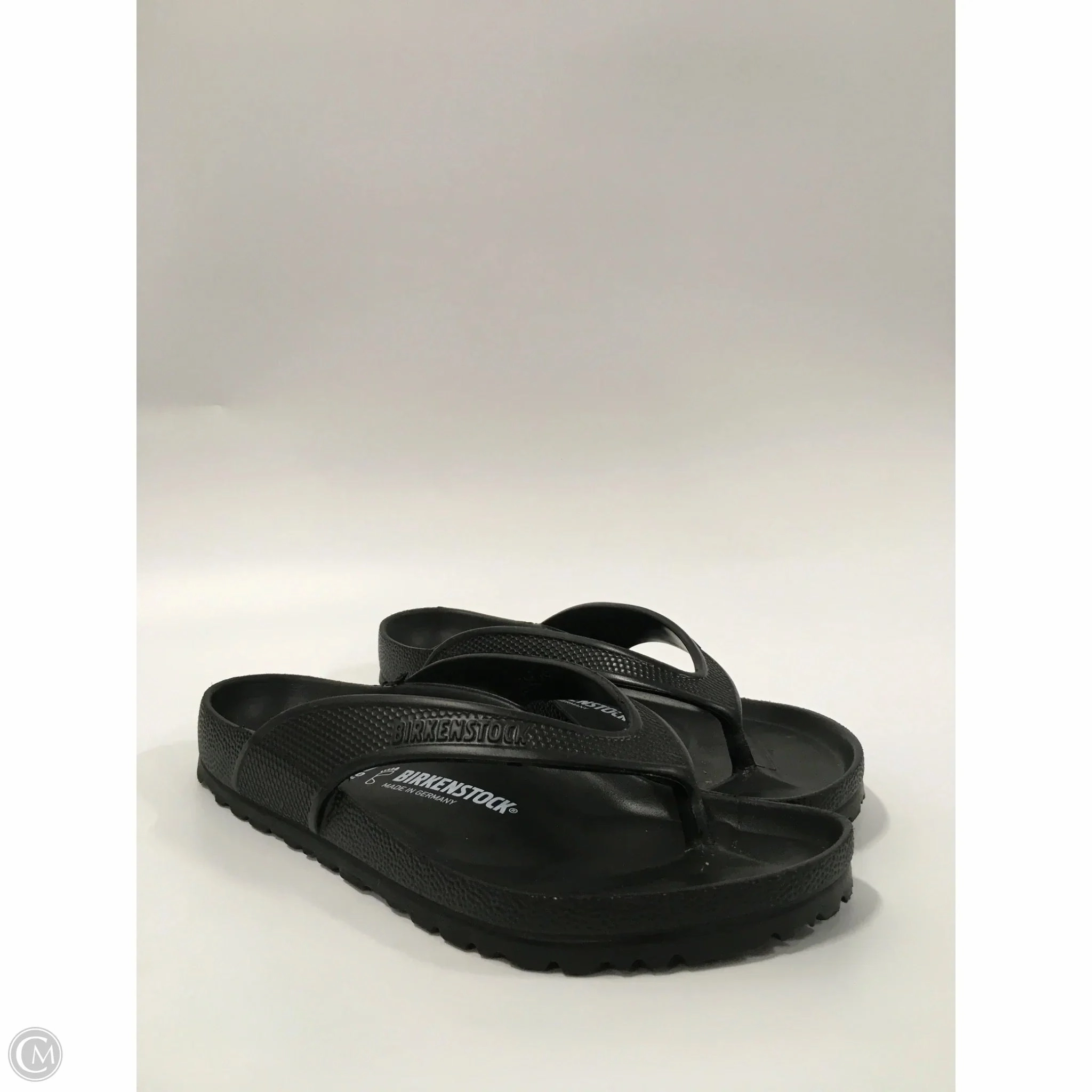 Cartoon Pictures Of Flip Flops Sandals Flip Flops By Birkenstock In Black, Size: 6.5