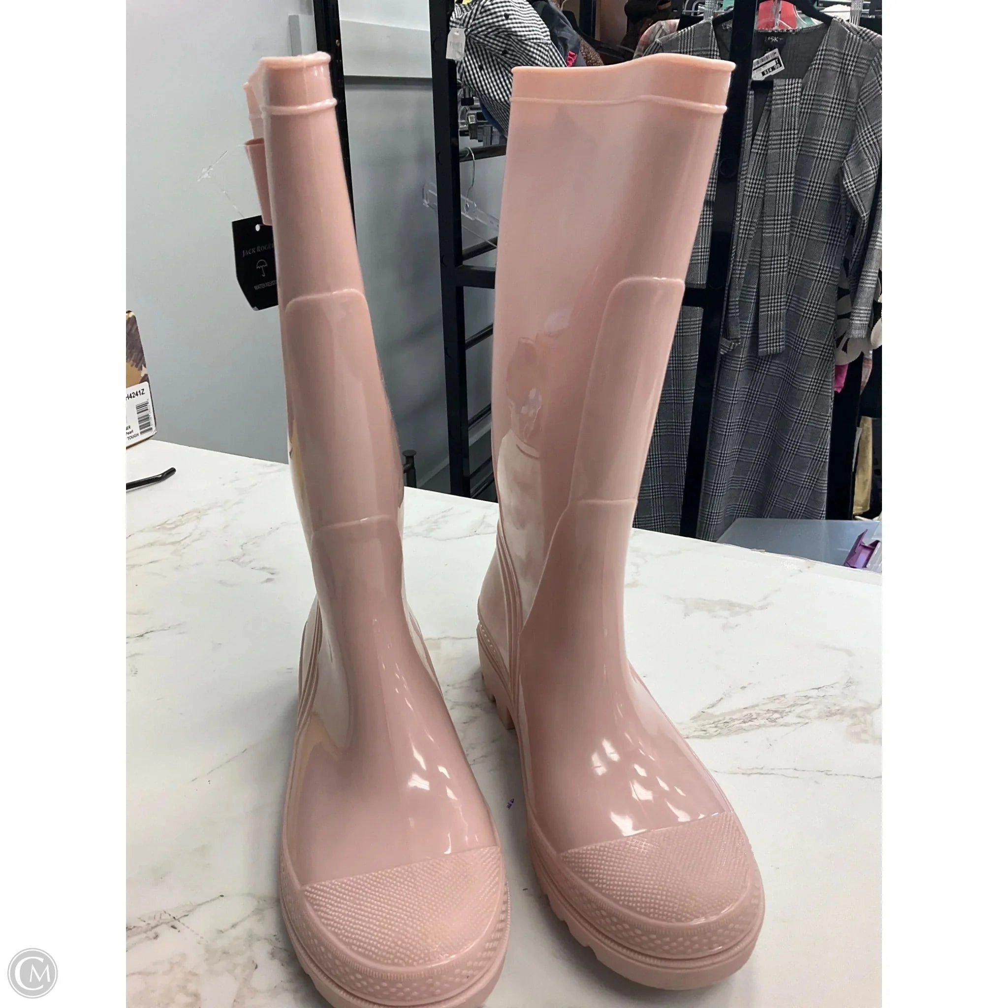 Boots Rain By Jack Rogers In Pink, Size: 10 Camper Rain Boots