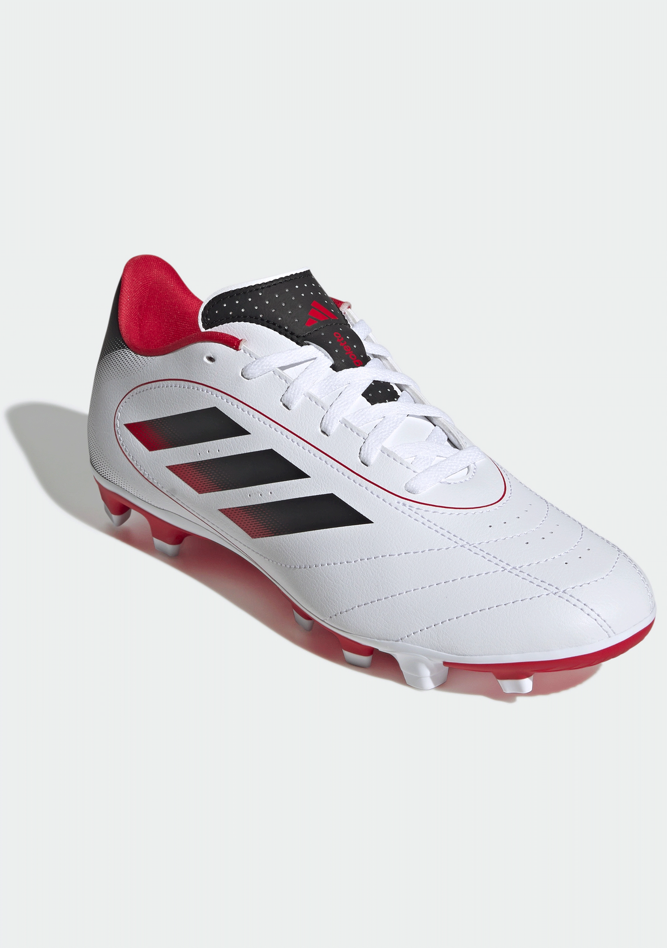 Adidas Men's Goletto Xi White/Black Football Boots Steel Toed Work Boots