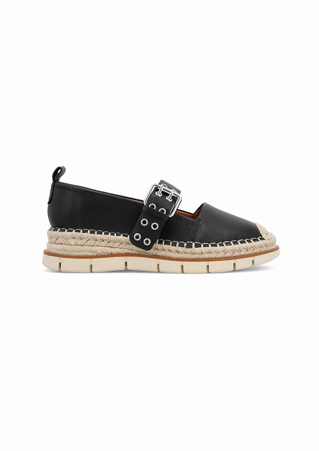 Espadrille Shoes With Arch Support VALRI - BLACK