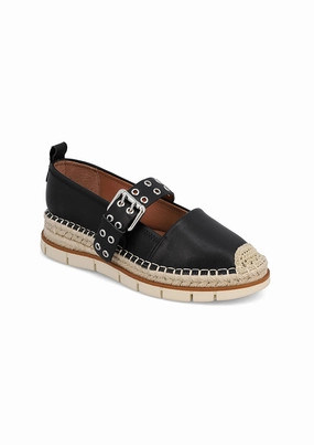 VALRI - BLACK Tommy Hilfiger Platform Espadrilles