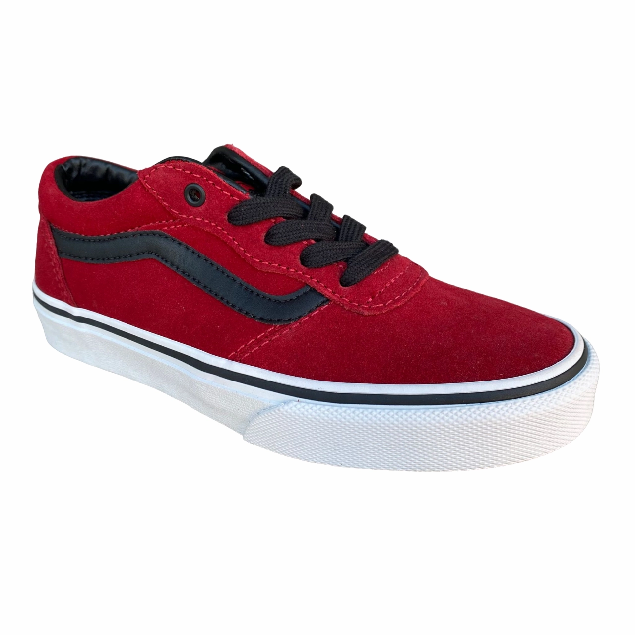 Vans scarpa sneakers da bambino Milton VN0QGCC54 rosso Sneakers Cafe Groton