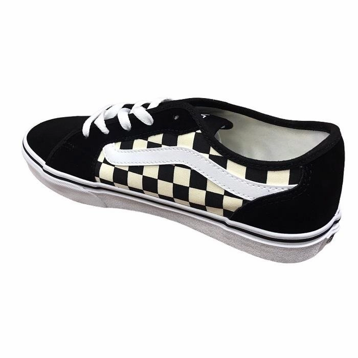 Sneakers N Stuff Vans scarpa sneakers da donna a fantasia scacchi Filmore Decon VN0A45NM5GX1 nero bianco