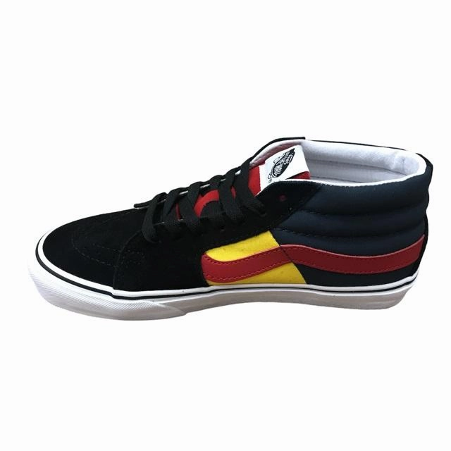 Vans scarpa sneakers da uomo SK8 Mid (Otw Rally) VN0A3WM3VXU1 nero-giallo-grigio Dragon King Sneakers