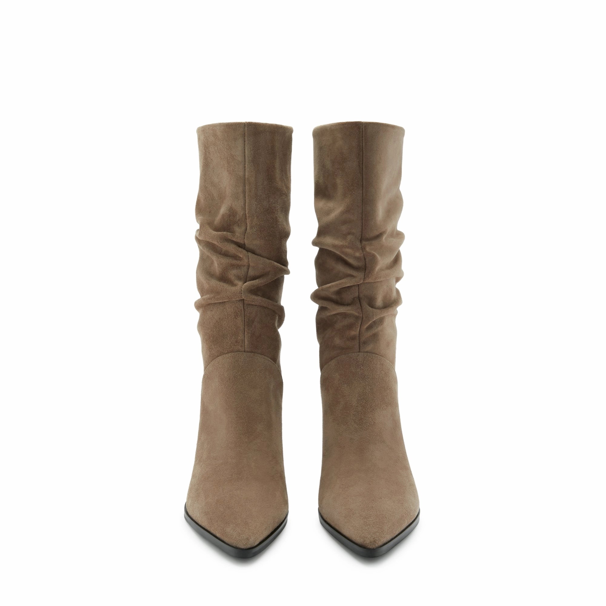 Vendme Margot taupe suede boots Ladder Boots
