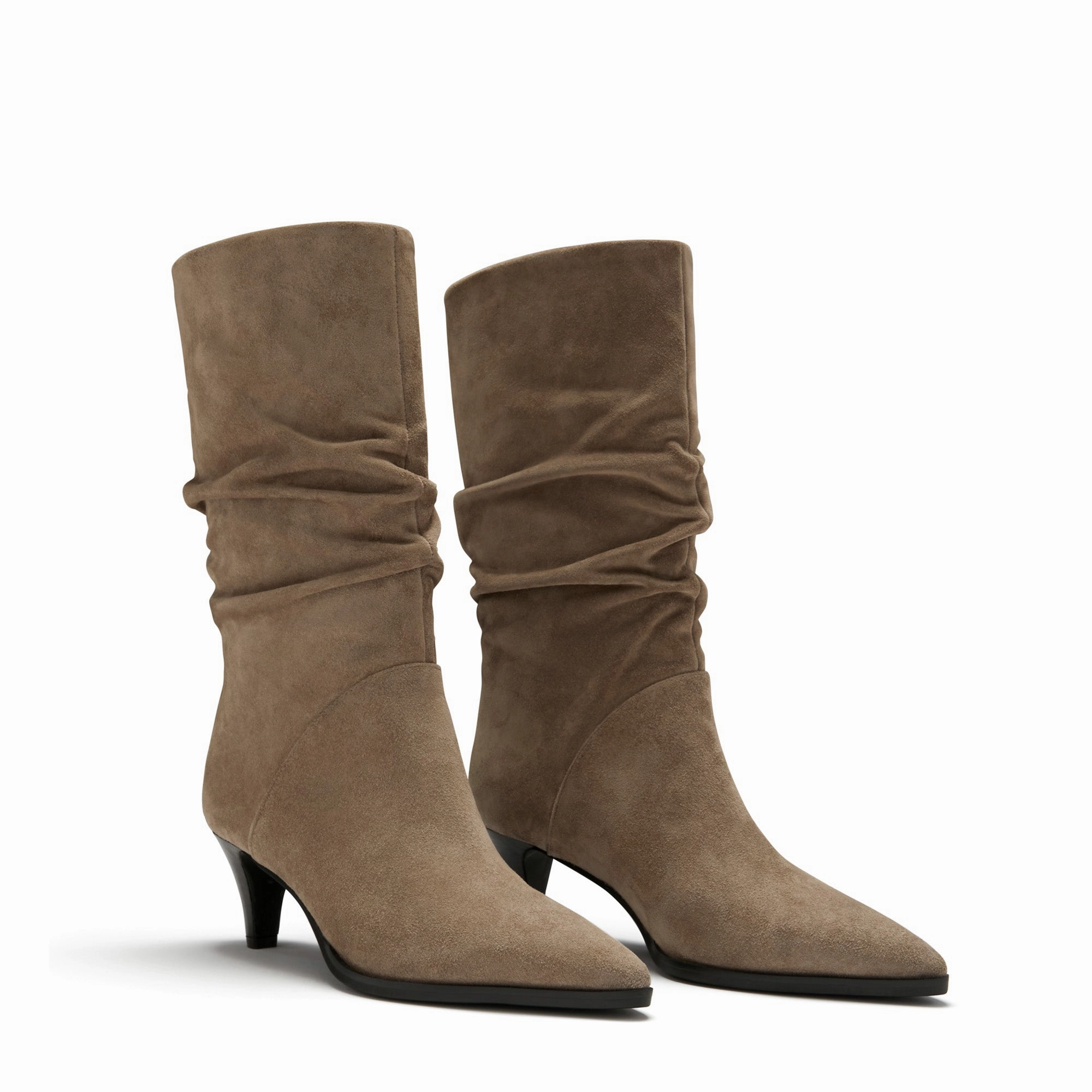 Vendme Margot taupe suede boots Black Chelsea Boots