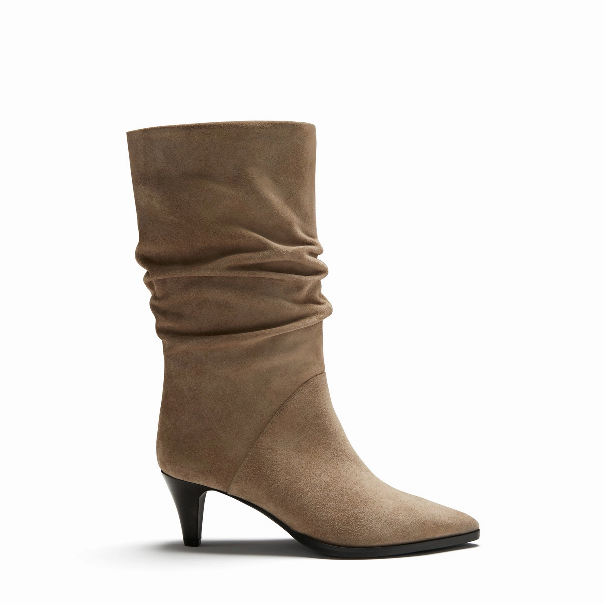 Vendme Margot taupe suede boots Tall Boots Outfit