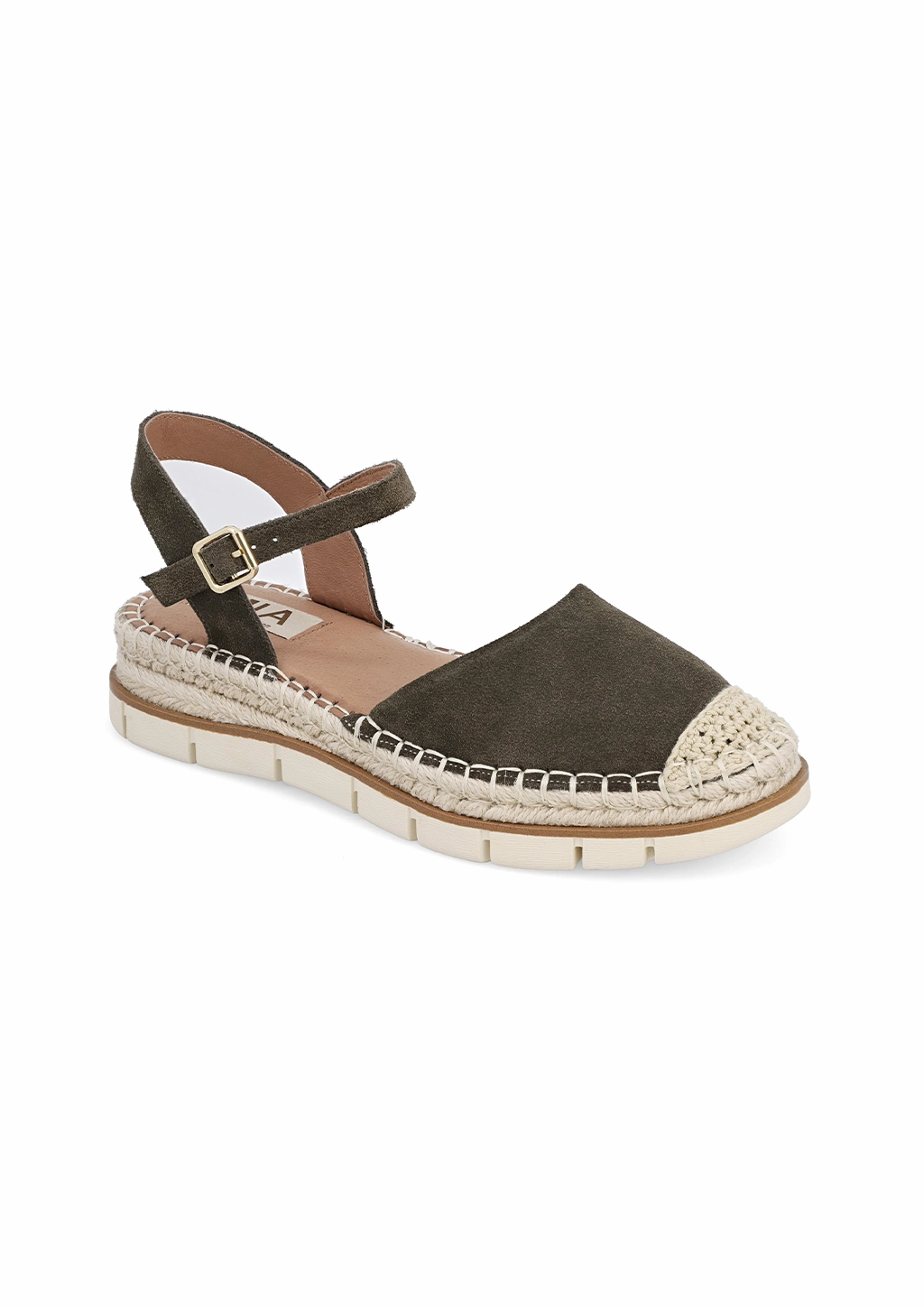 Manika Flat Espadrilles VERONA - KHAKI