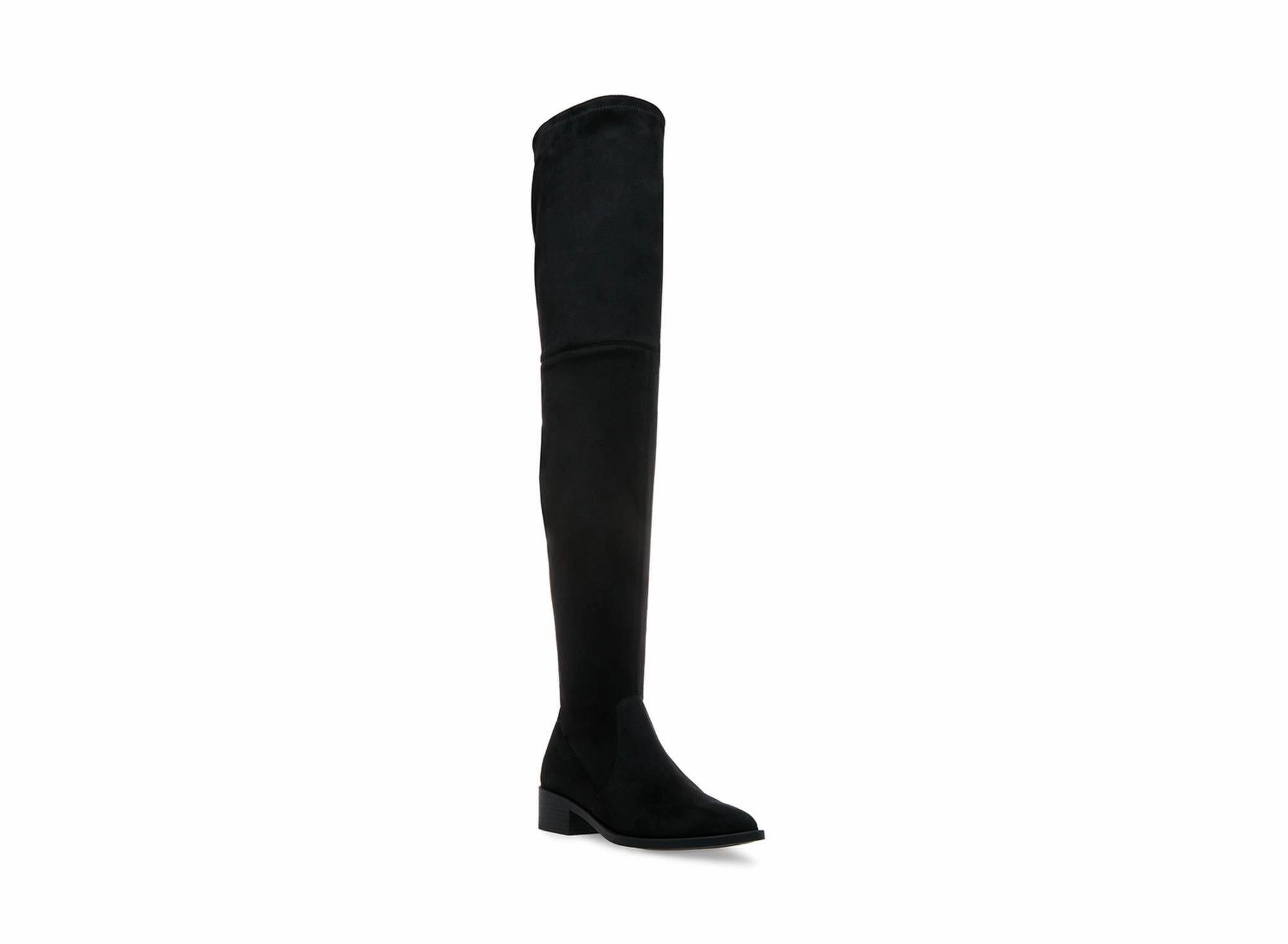 JODY BLACK Knee High Boots With Jeans Tucked In