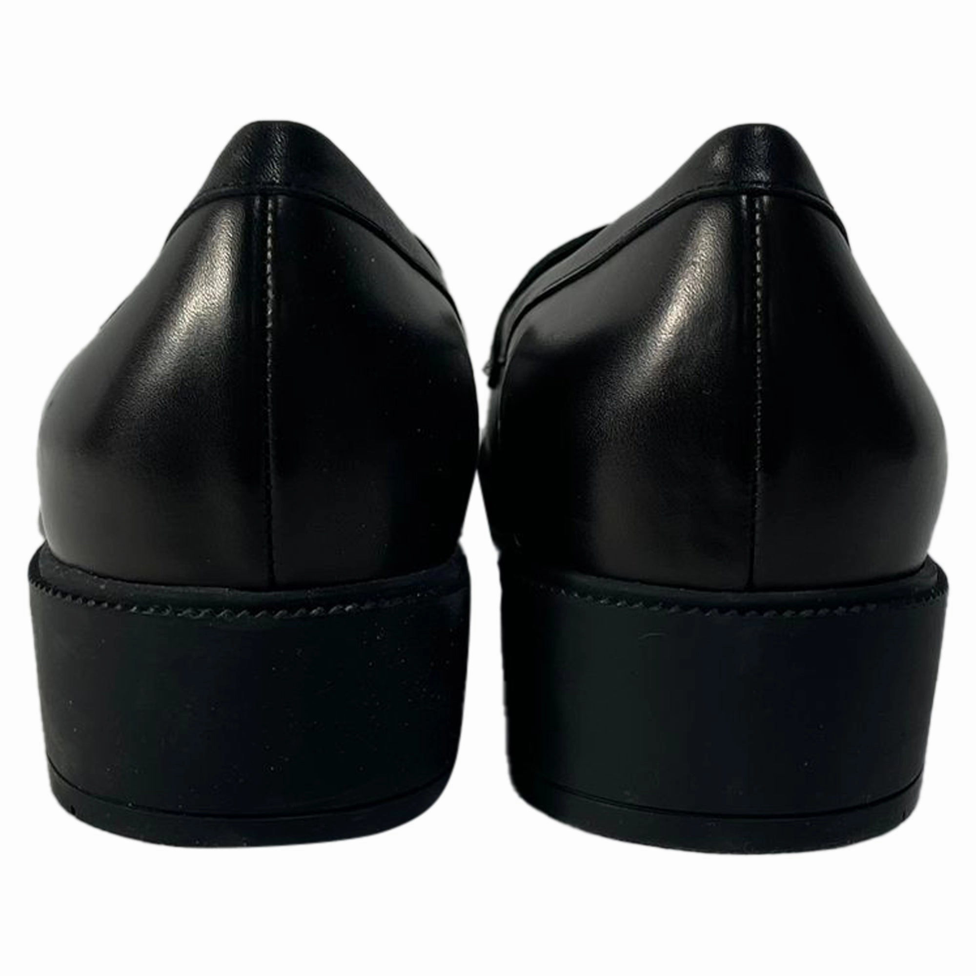 Fleece Lined Loafers Salvatore Ferragamo Horsebit Slip-On Loafers in Black Leather