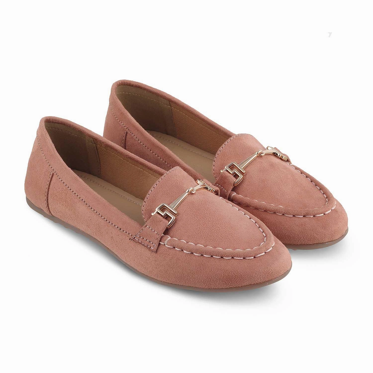 The Angelus Pink Women's Dress Loafers Tresmode Best Loafers For Walking