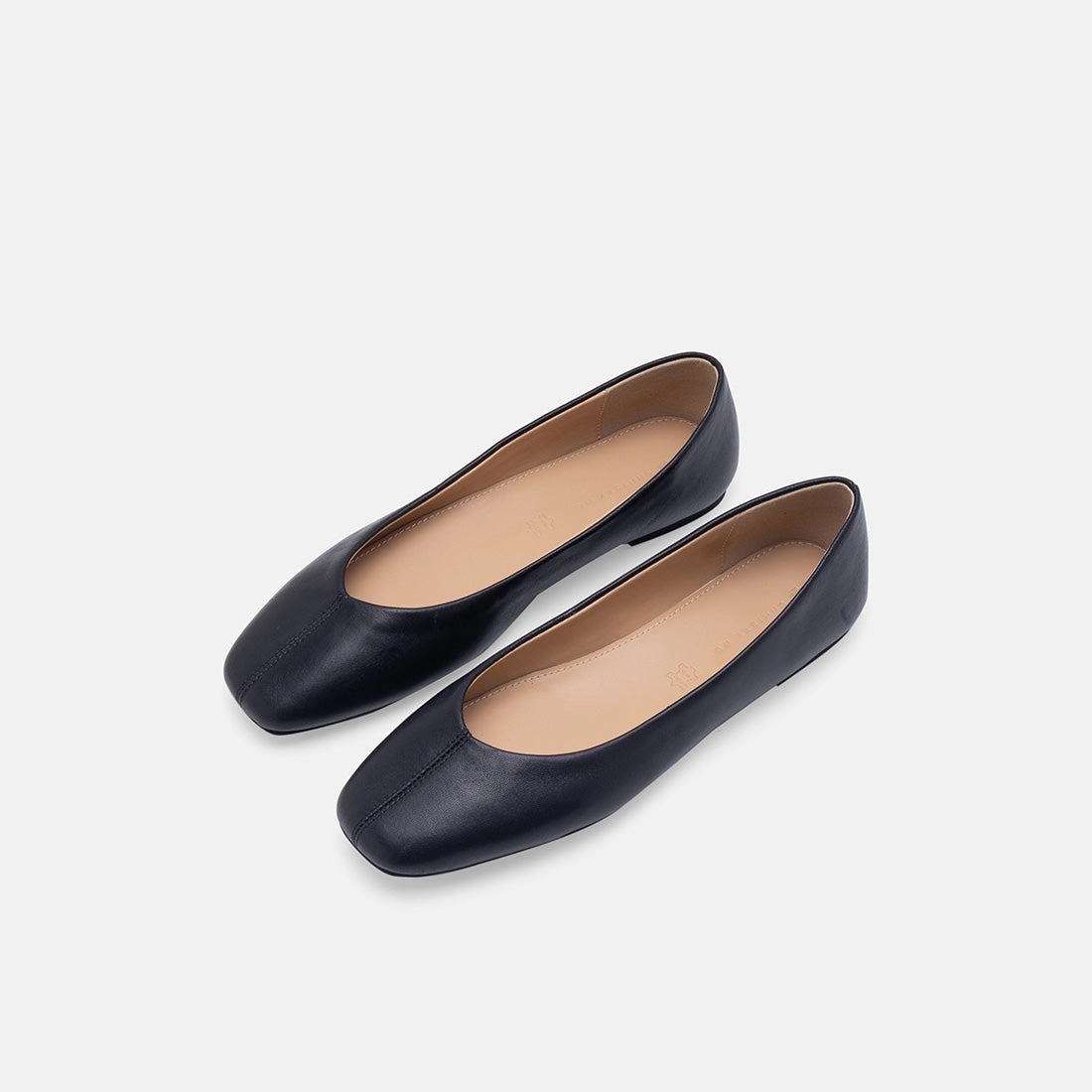 Imogen Leather Ballerina Flats Gravel Bike Flat Shoes