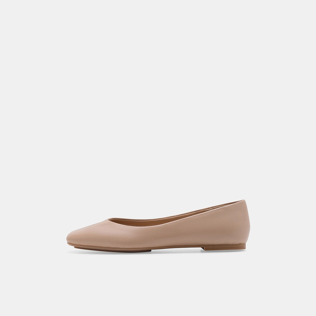 Imogen Leather Ballerina Flats Flat Vs Heel Lifting Shoes