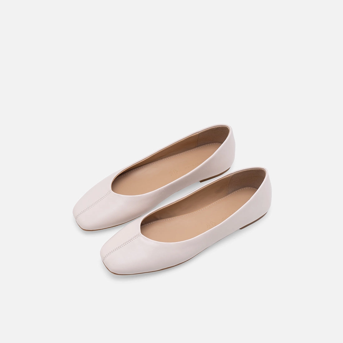 Imogen Leather Ballerina Flats Basketball Shoes For Flat Feet Reddit