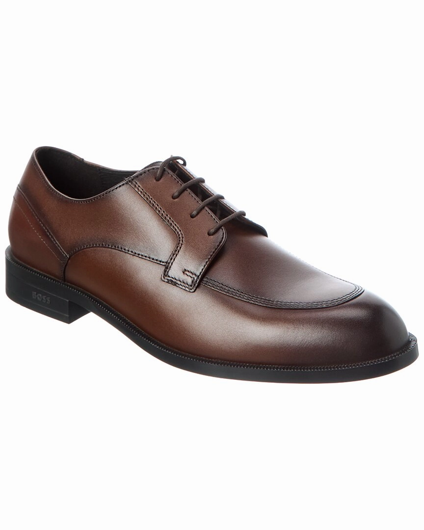 Lace-up Basketball Shoes Hugo Boss Tayil Leather Derby