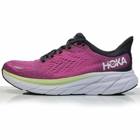 Hoka One One Clifton 8 Women's Running Shoe - Blue Graphite/Ibis Rose Ua Shoes Running