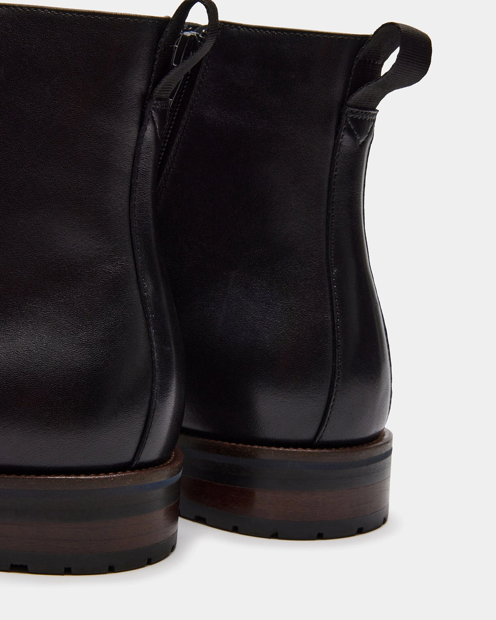 SIXTET BLACK LEATHER American Eagle Combat Boots