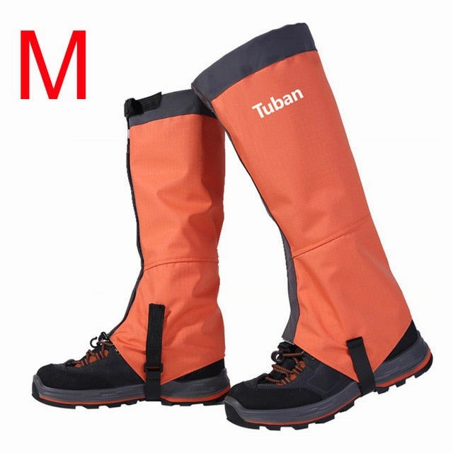 Waterproof Snow Skiing Boots Gaiters Men Women Shoes Cover Outdoor Sport Hiking Trekking Climbing Leg Gaiters Cover Evolv Pontas Climbing Shoes