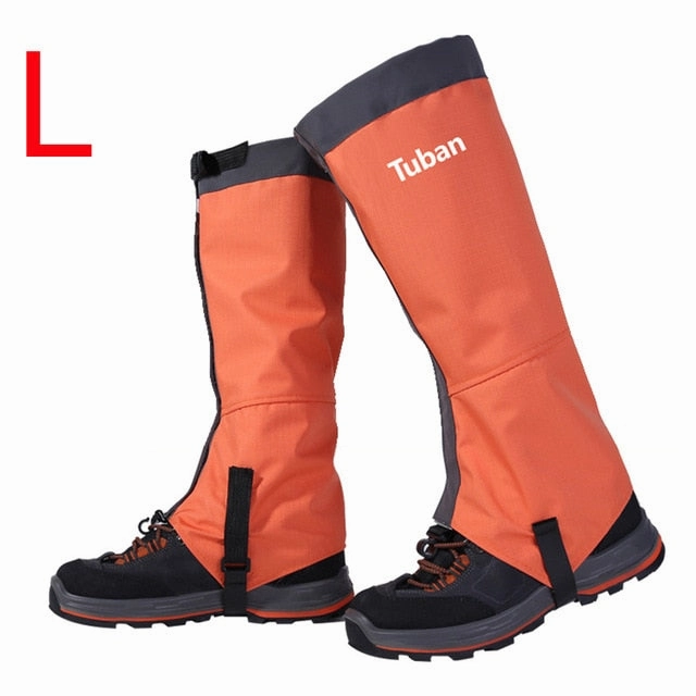 Waterproof Snow Skiing Boots Gaiters Men Women Shoes Cover Outdoor Sport Hiking Trekking Climbing Leg Gaiters Cover So Ill Climbing Shoes Size Chart