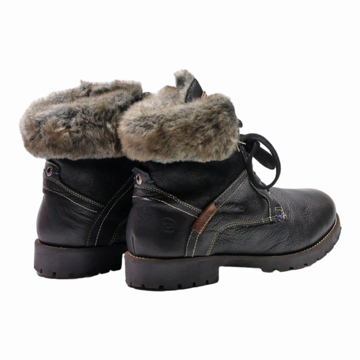 Tray For Snow Boots DOCKERS Snow Boots Black Synthetic Womens UK 8