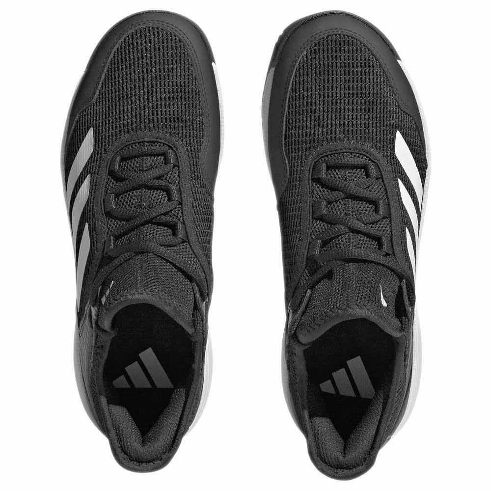 Clay Court Tennis Shoes adidas Junior Ubersonic 4 K - Core Black/Cloud White