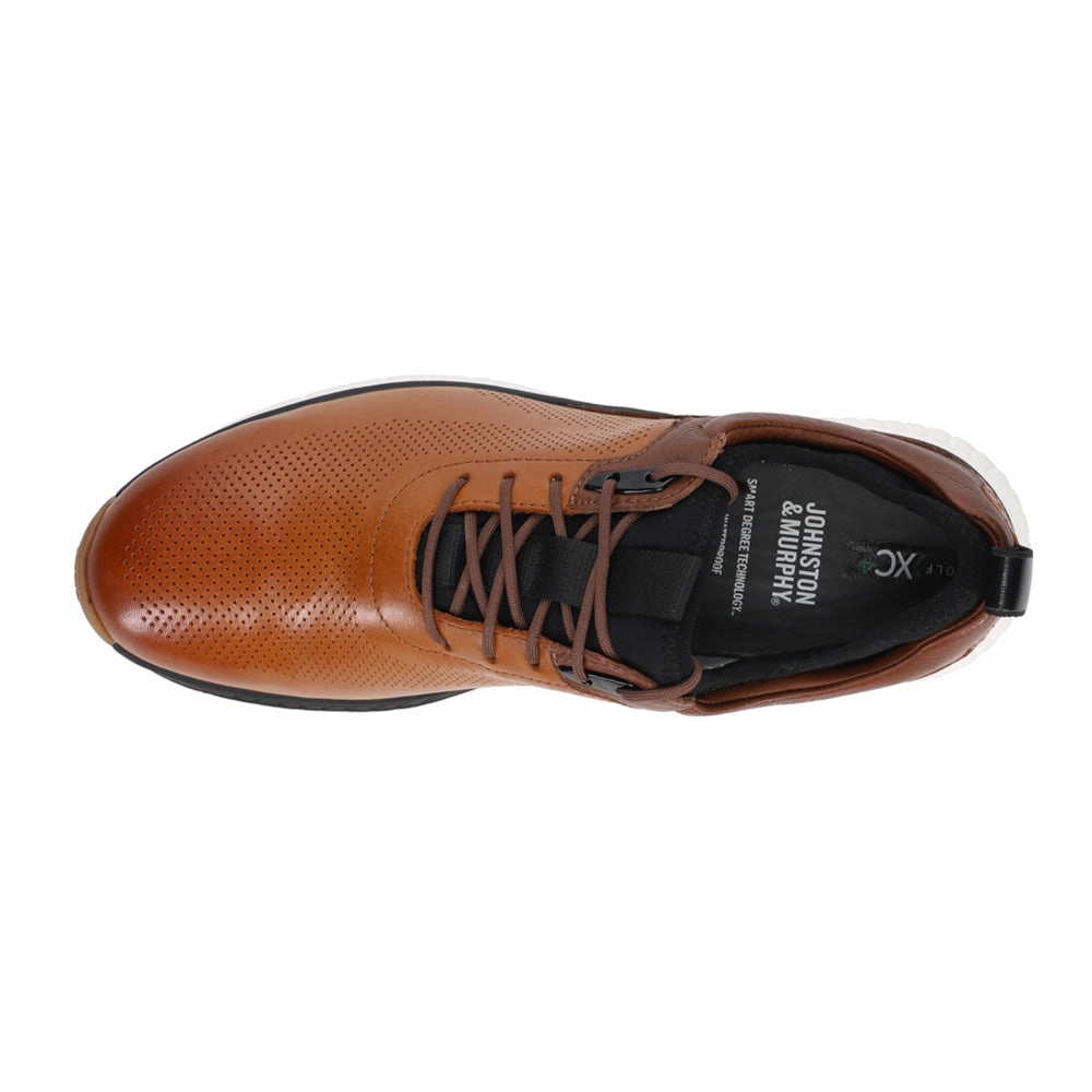 Xc4 H1 Luxe Hybrid Perforated Lace Up Sneakers Waterproof Cream For Shoes