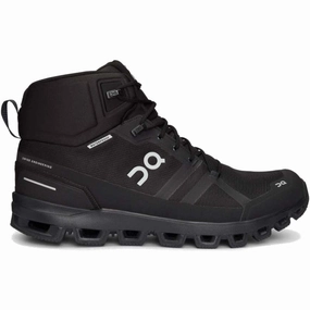 Waterproof Nursing Shoes Men's On Cloudrock Waterproof, All Black, 10 D Medium